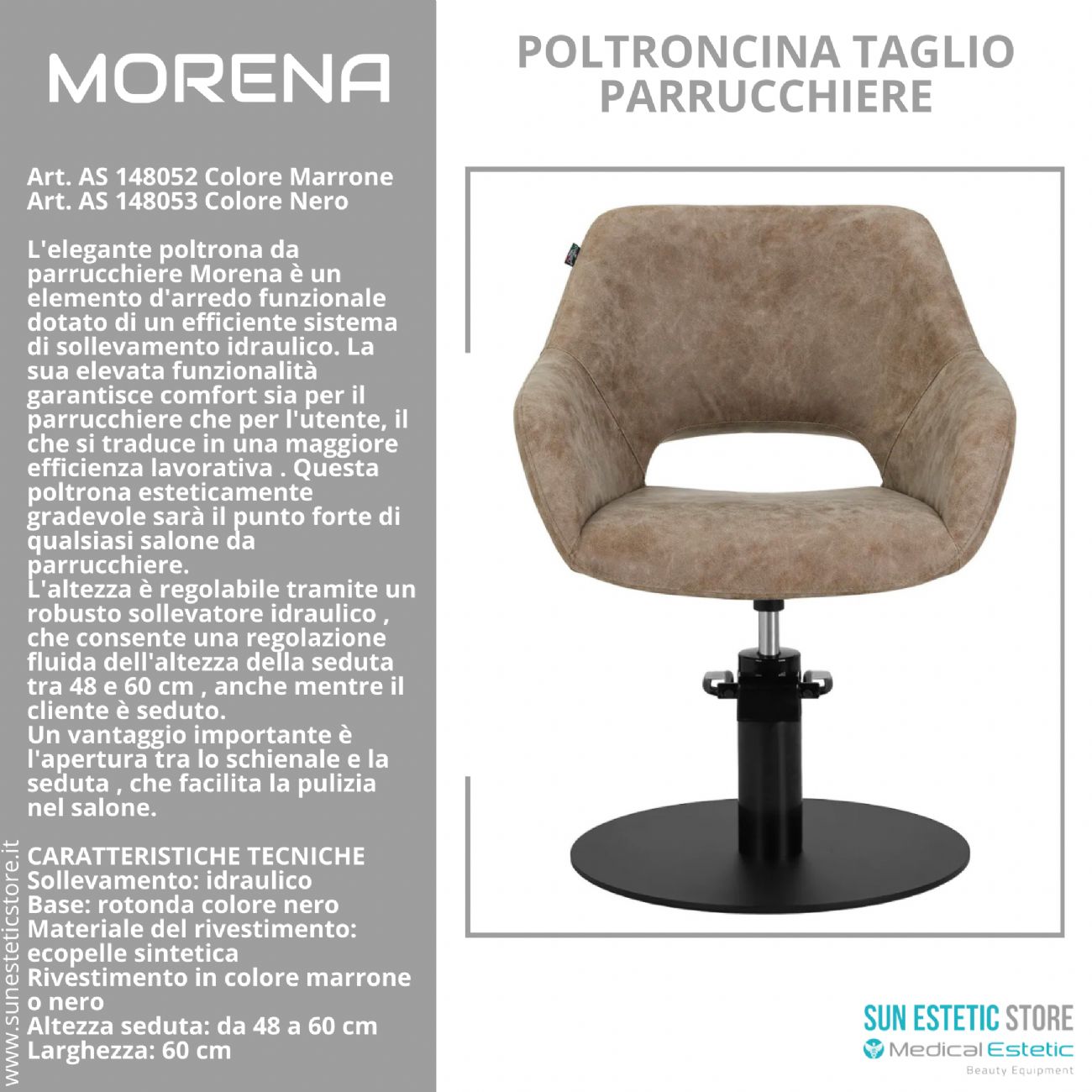Morena poltroncina taglio parrucchiere