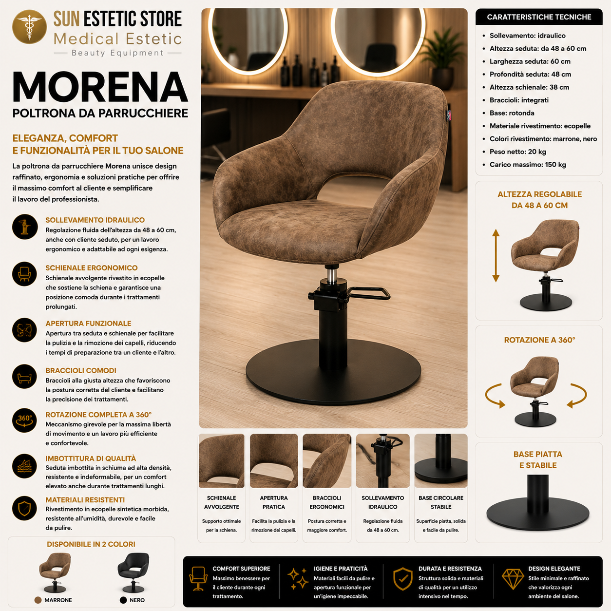 Morena poltroncina taglio parrucchiere