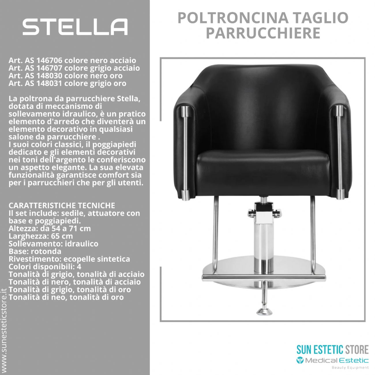 Stella poltroncina taglio parrucchiere