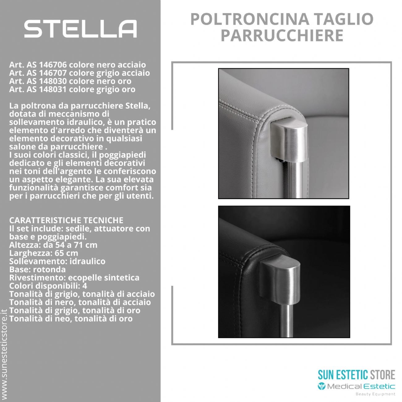 Stella poltroncina taglio parrucchiere