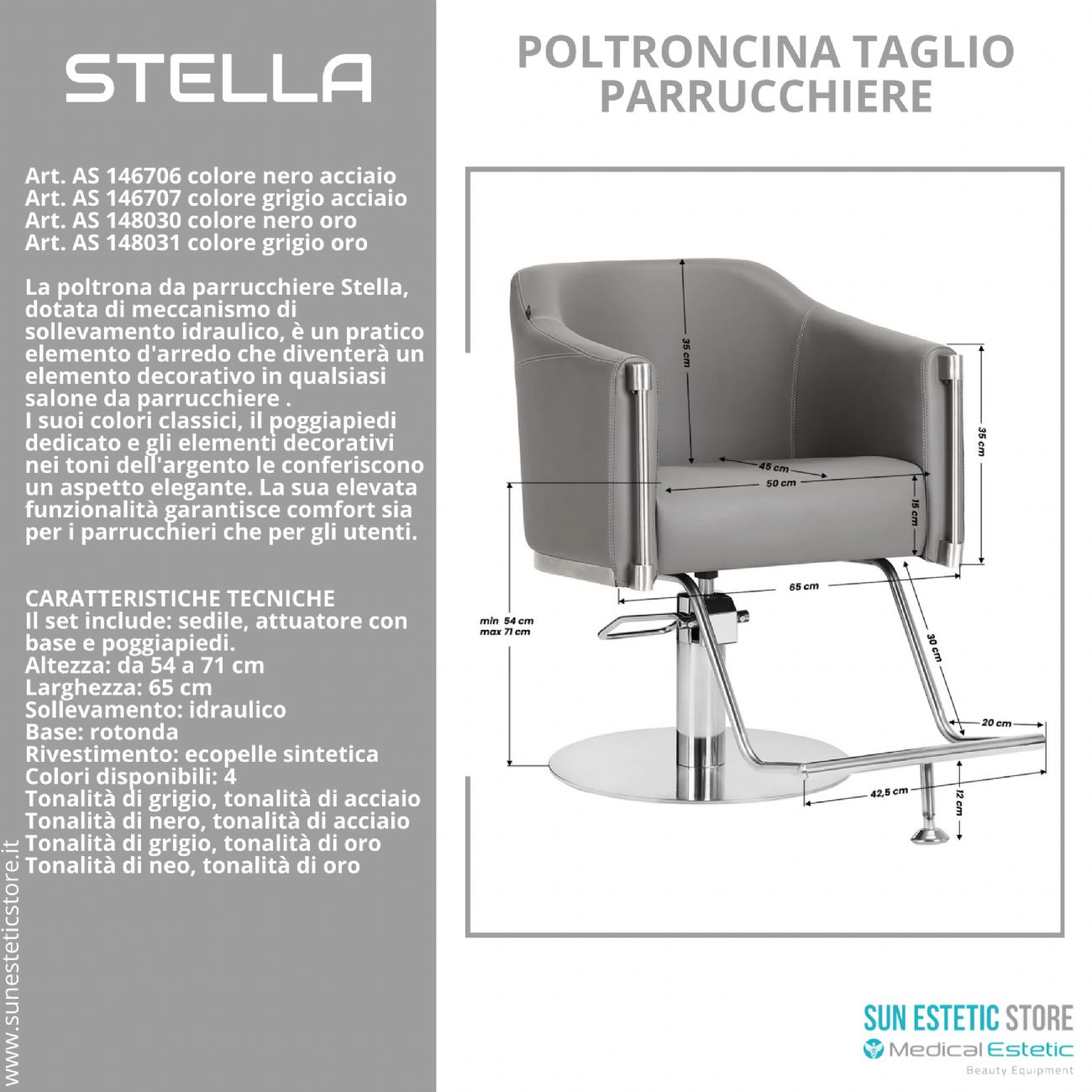 Stella poltroncina taglio parrucchiere