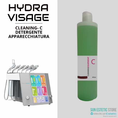 Hydra Visage Liquido C per pulizia apparecchiature hydrafacciali - Verde