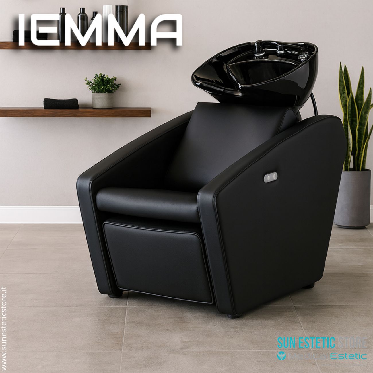 Iemma Washing lavatesta con alzagambe elettrico
