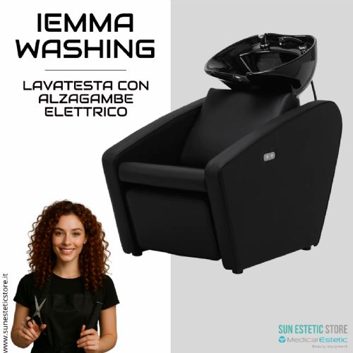 Iemma Washing lavatesta con alzagambe elettrico