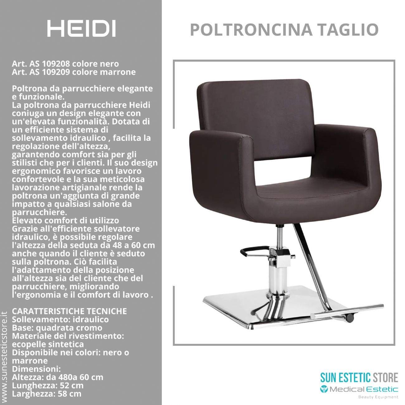 Heidi poltroncina taglio parrucchiere