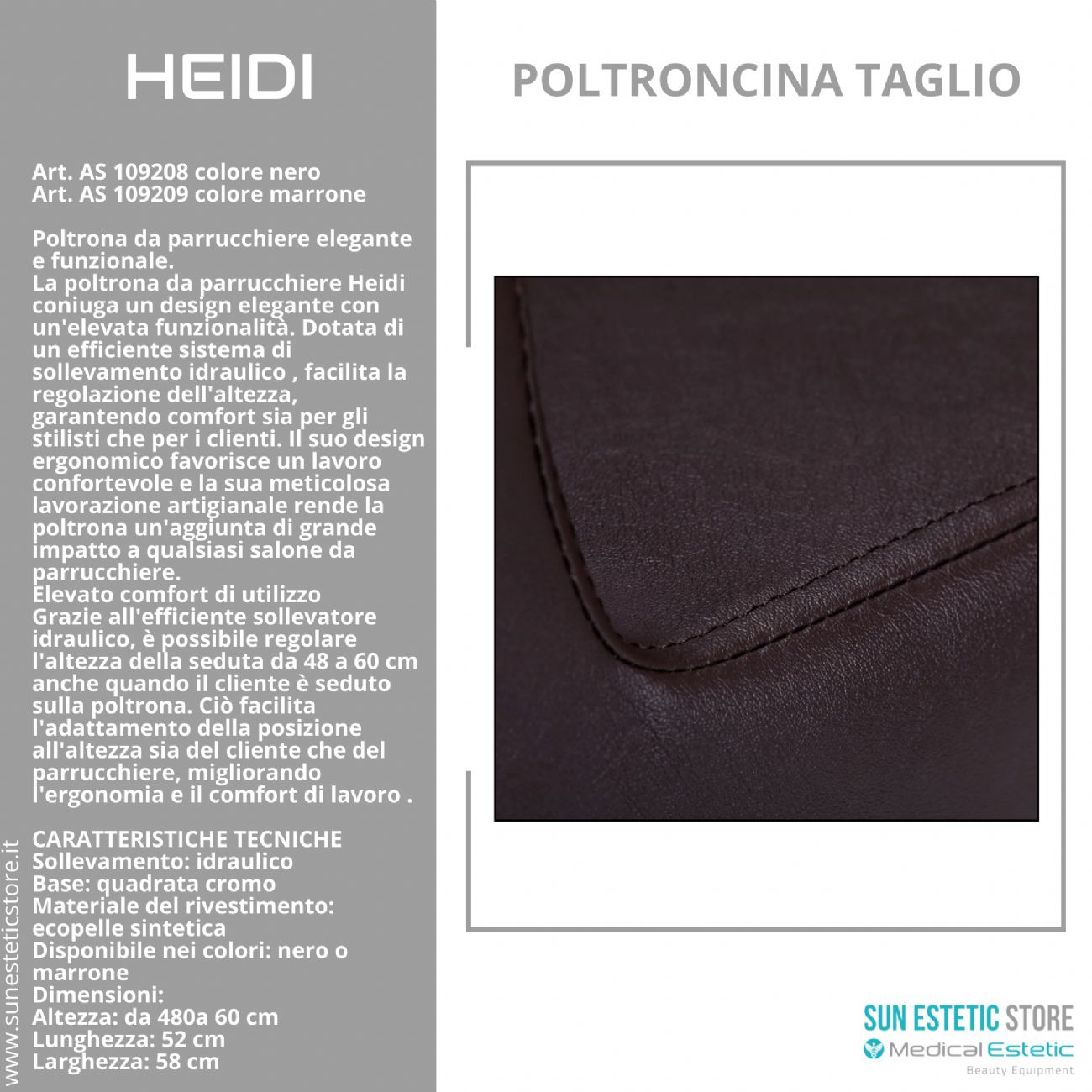 Heidi poltroncina taglio parrucchiere