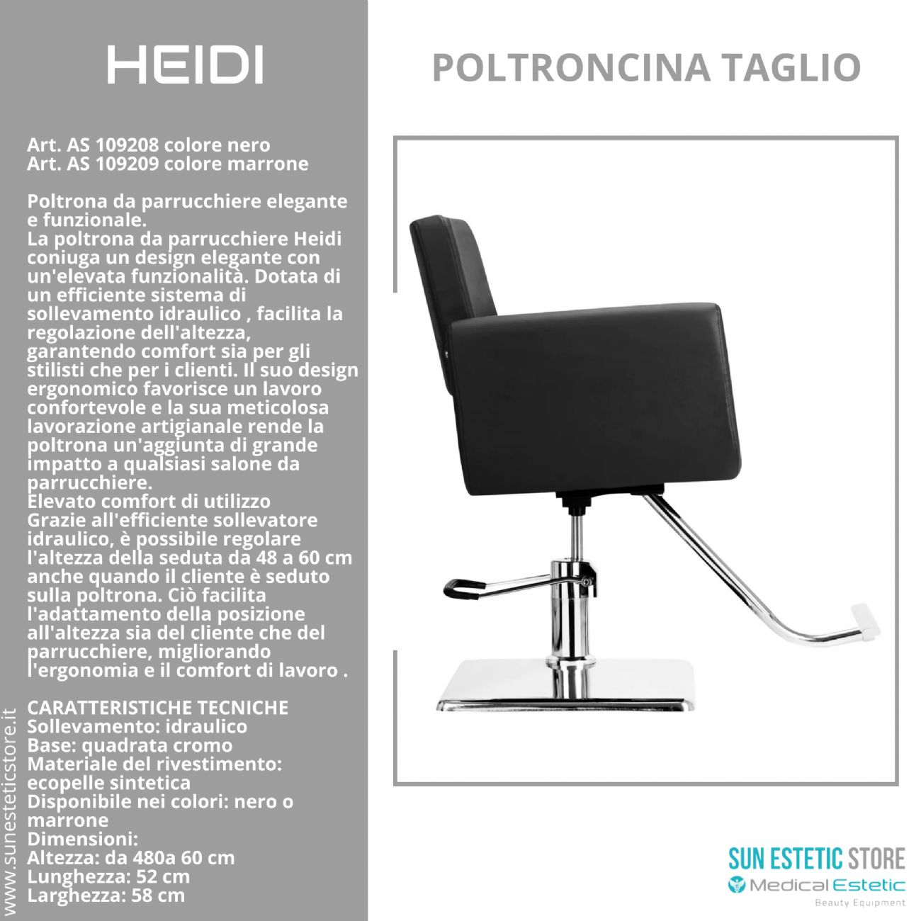 Heidi poltroncina taglio parrucchiere