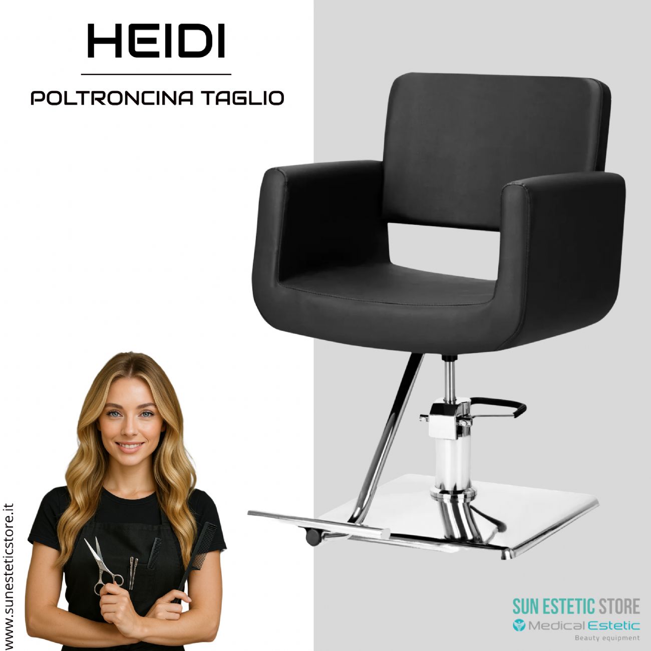 Heidi poltroncina taglio parrucchiere