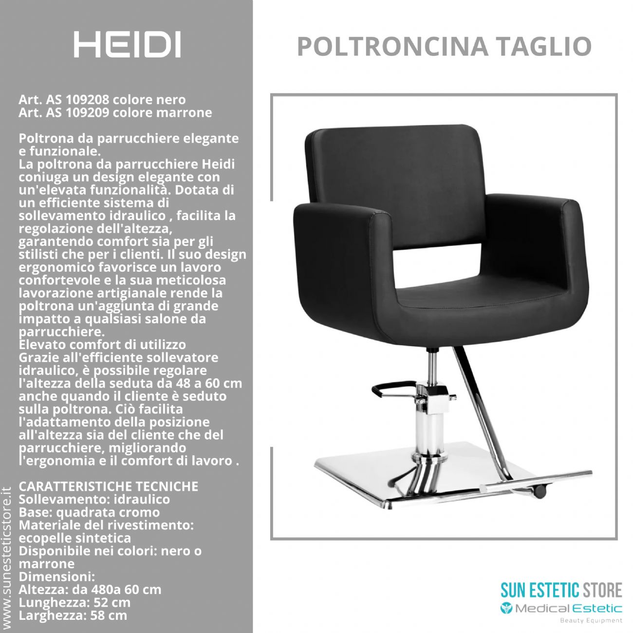 Heidi poltroncina taglio parrucchiere