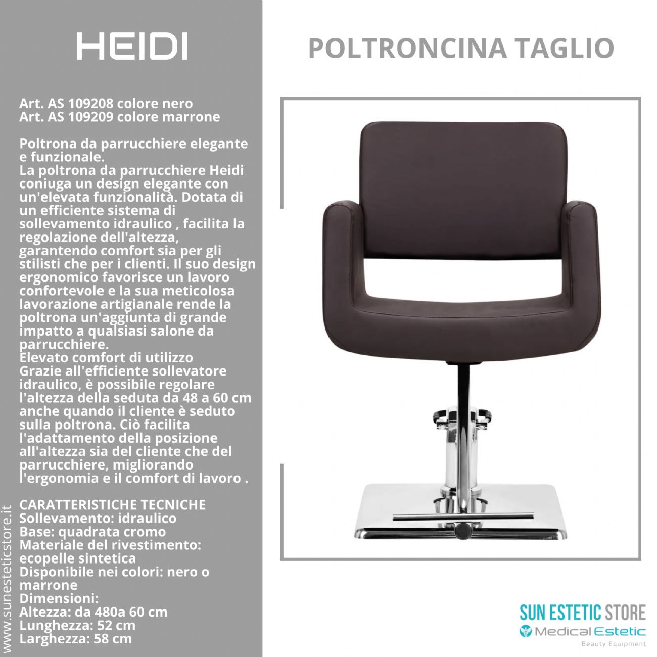 Heidi poltroncina taglio parrucchiere