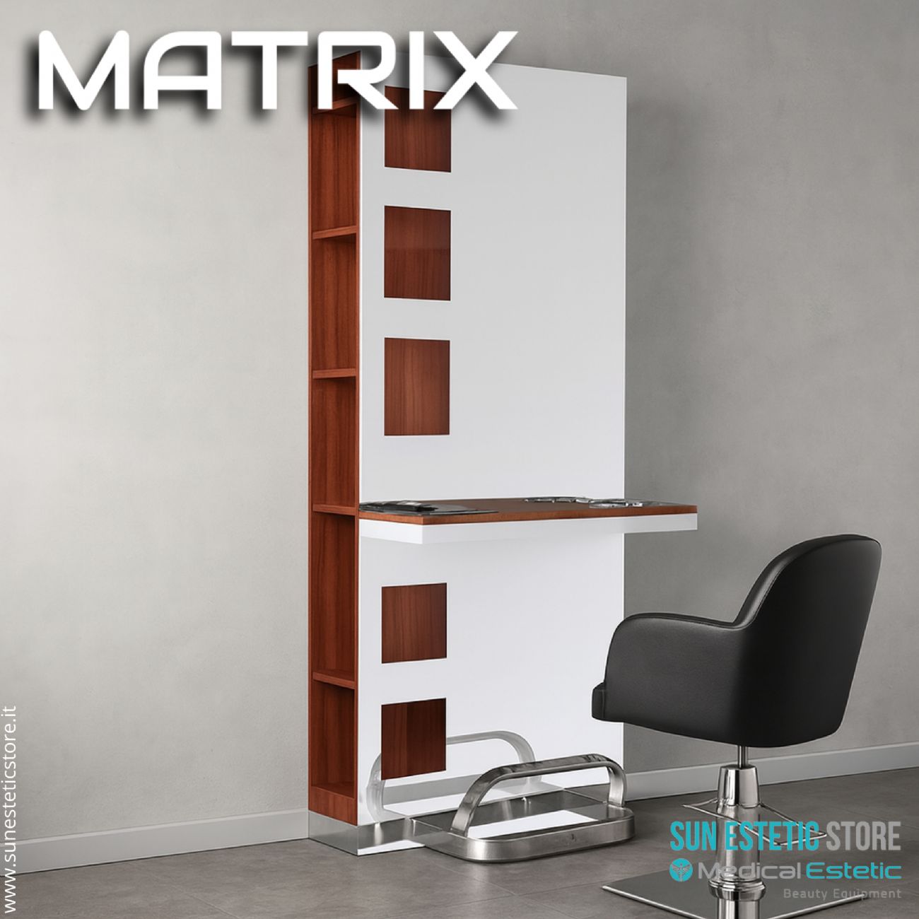 Matrix postazione lavoro parrucchiere