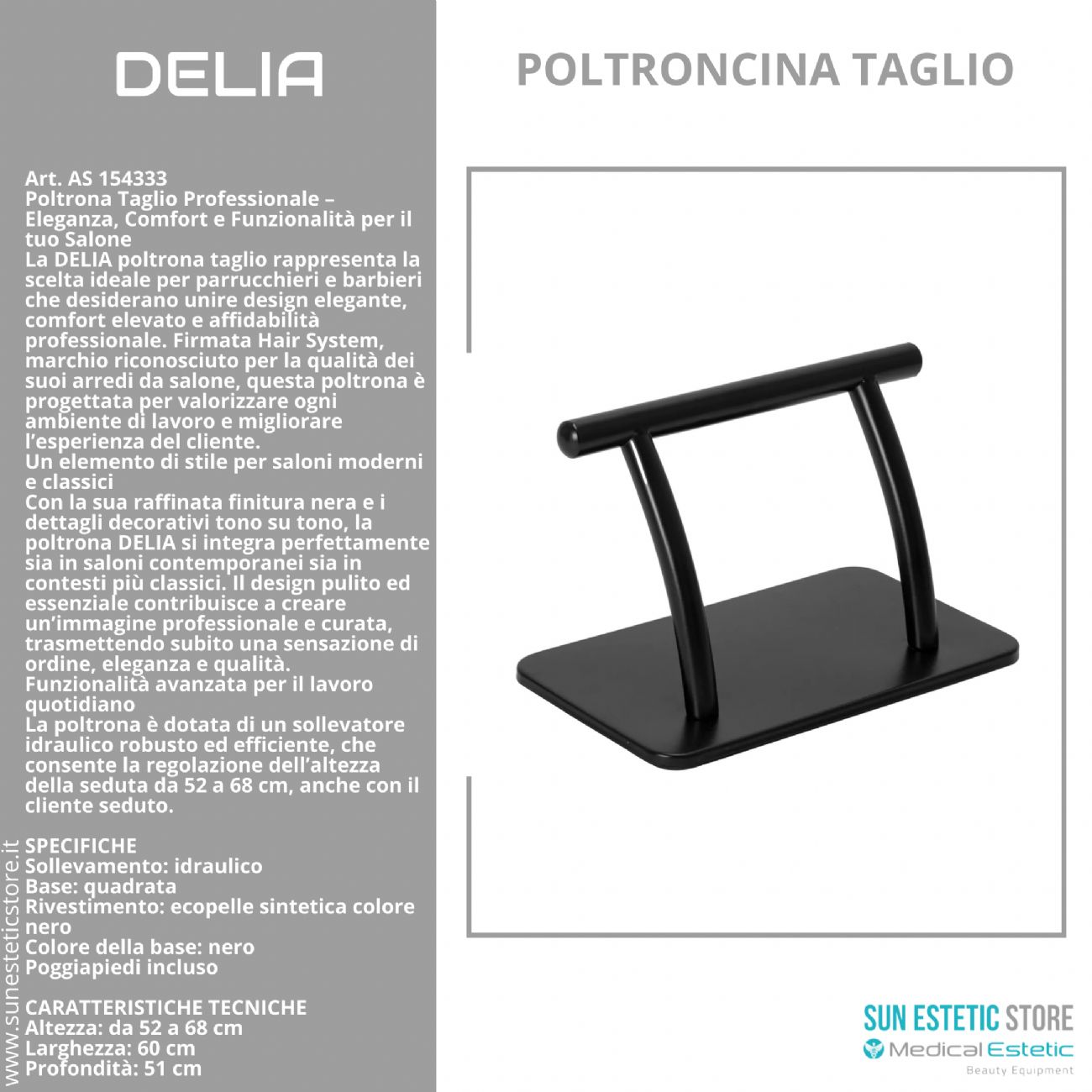 Delia poltroncina taglio parrucchiere