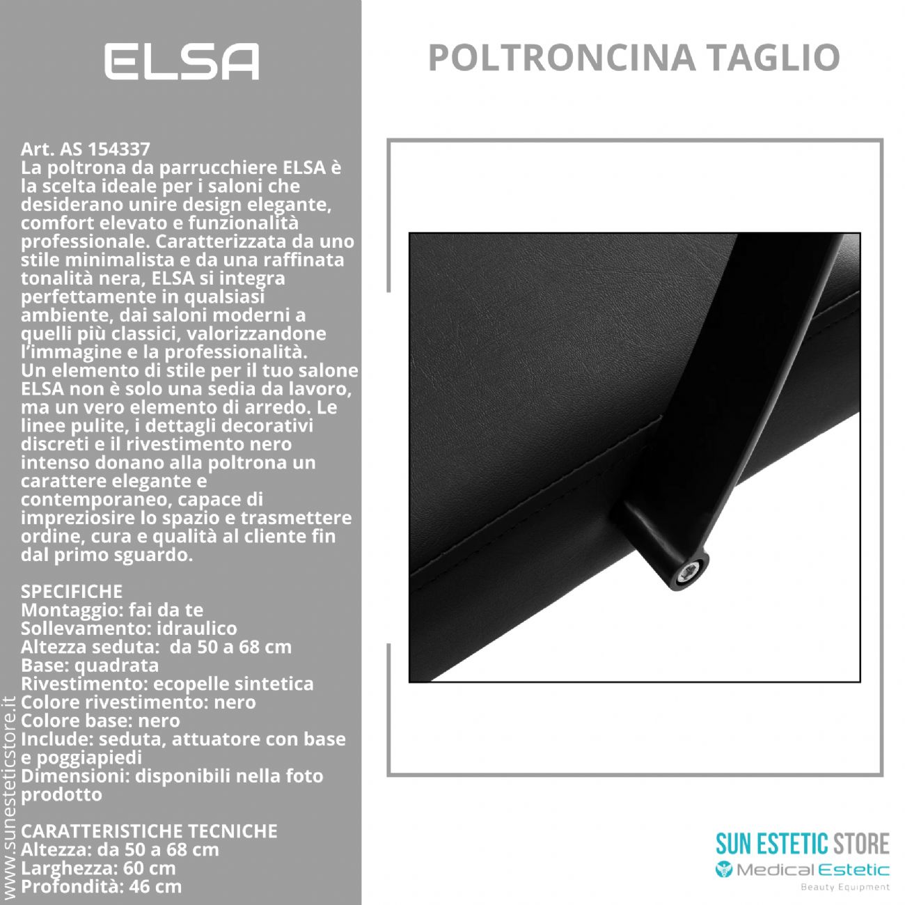 Elsa poltroncina taglio parrucchiere