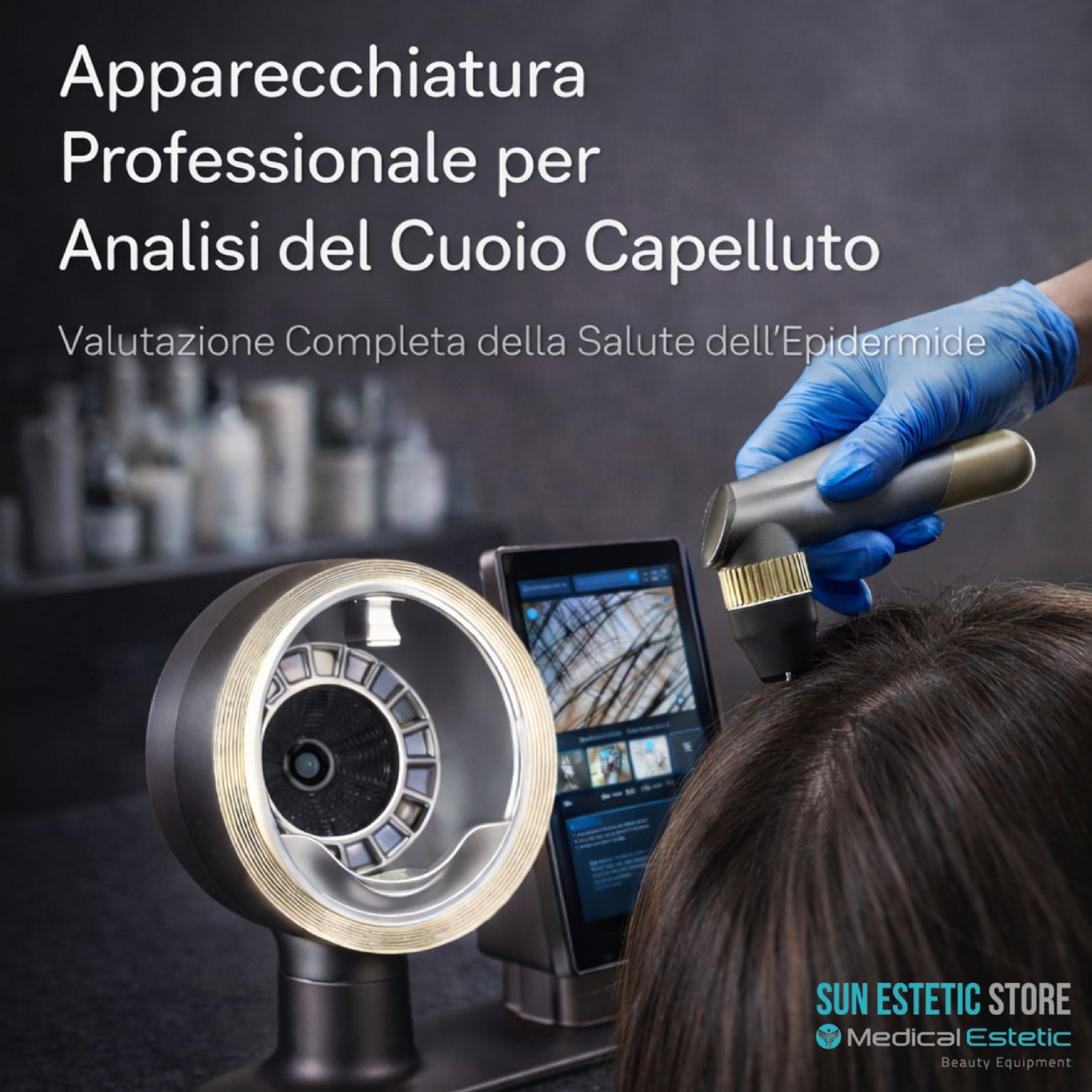 Skin Analyzer M17 Evolution analizzatore pelle e cuoio capelluto