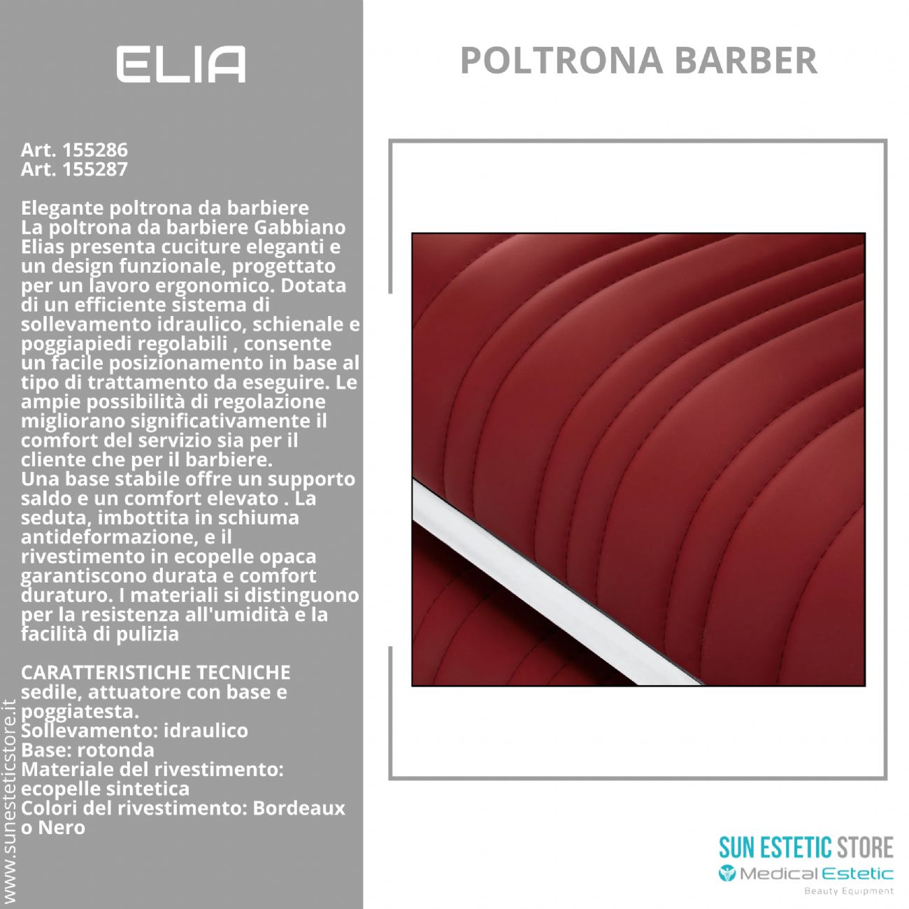 Elia Poltrona barbiere barber shop