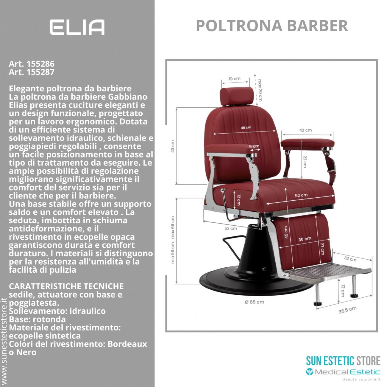 Elia Poltrona barbiere barber shop