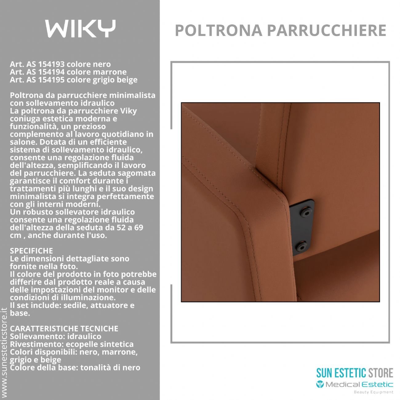Wiky poltroncina taglio parrucchiere