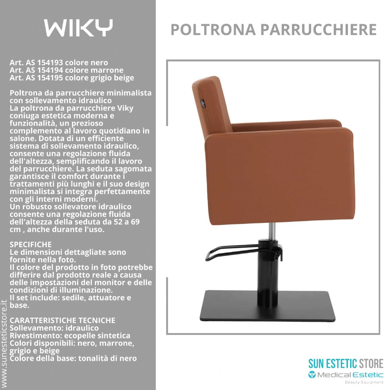 Wiky poltroncina taglio parrucchiere