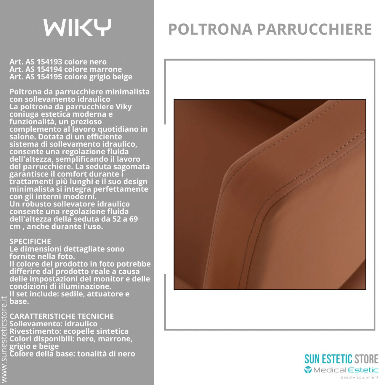 Wiky poltroncina taglio parrucchiere