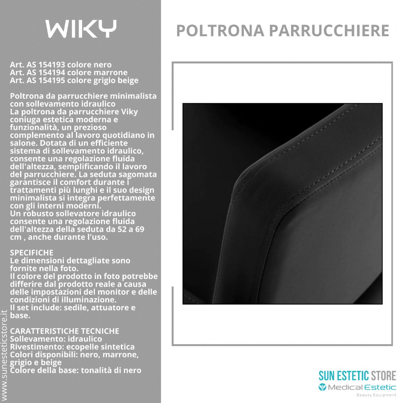 Wiky poltroncina taglio parrucchiere
