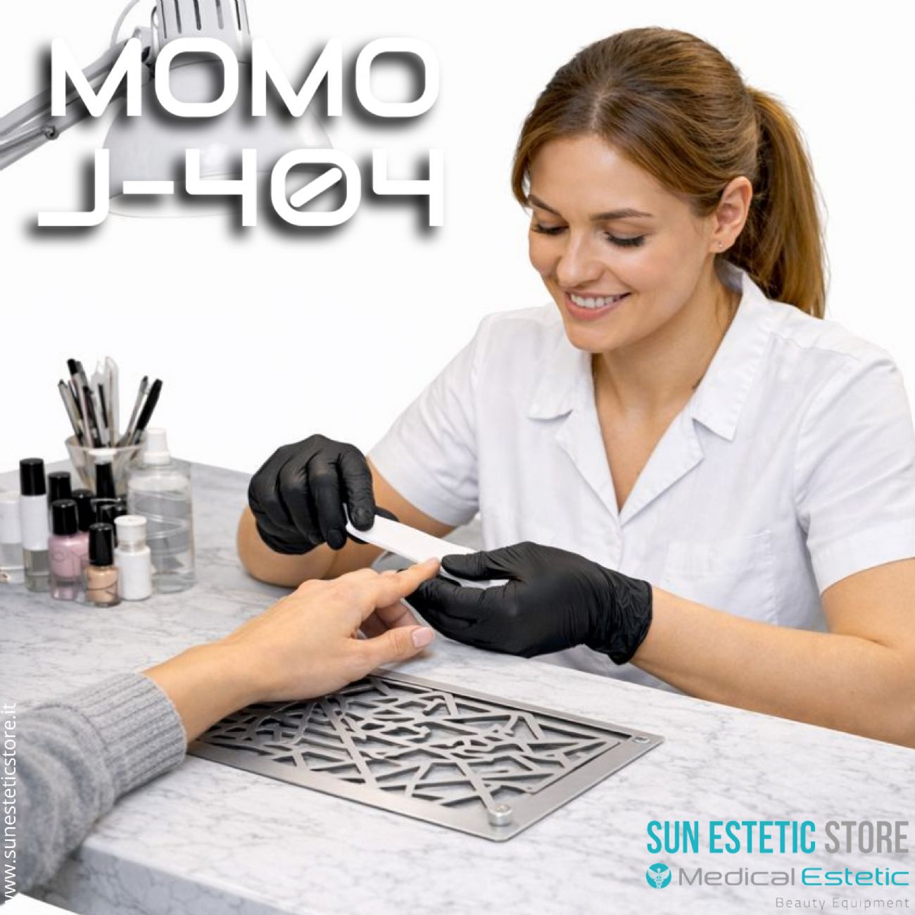 Momo J-404 aspiratore da incasso tavolino nails