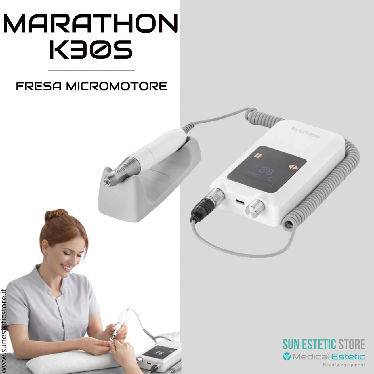 Marathon K30S fresa micromotore nais portatile a batteria