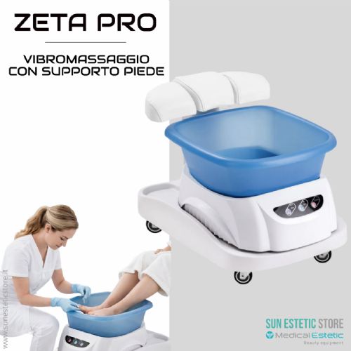 Zeta Pro idromassaggio con carrello supporto piede