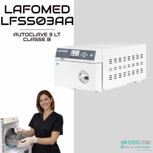 Lafomed LFSS03AA. autoclave 3 lt classe B