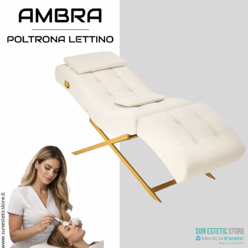Ambra poltrona lettino trattamenti viso estetica