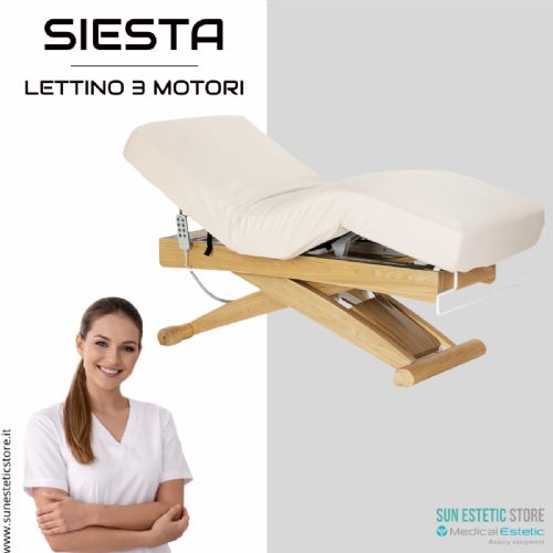 Siesta lettino massaggio spa 3 motori