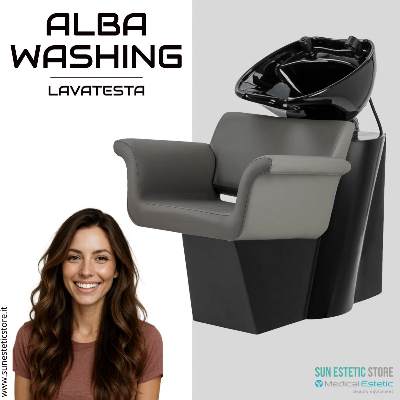 Alba washing poltrona lavatesta