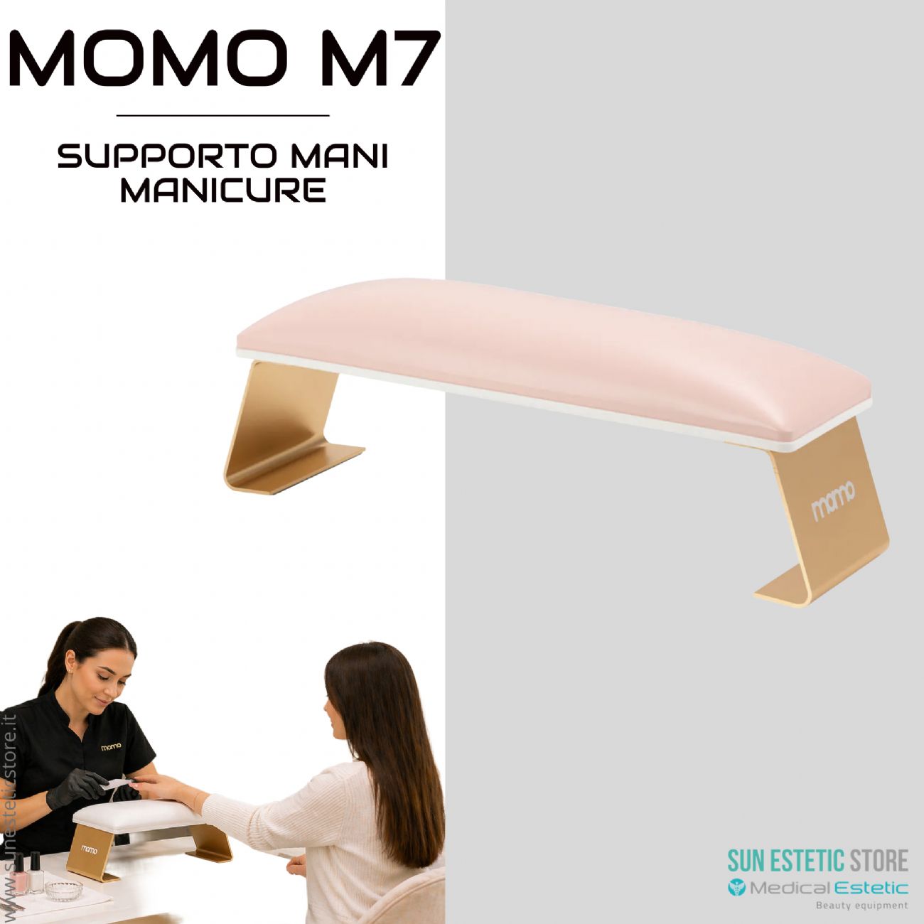 Momo M-7 supporto mani per manicure