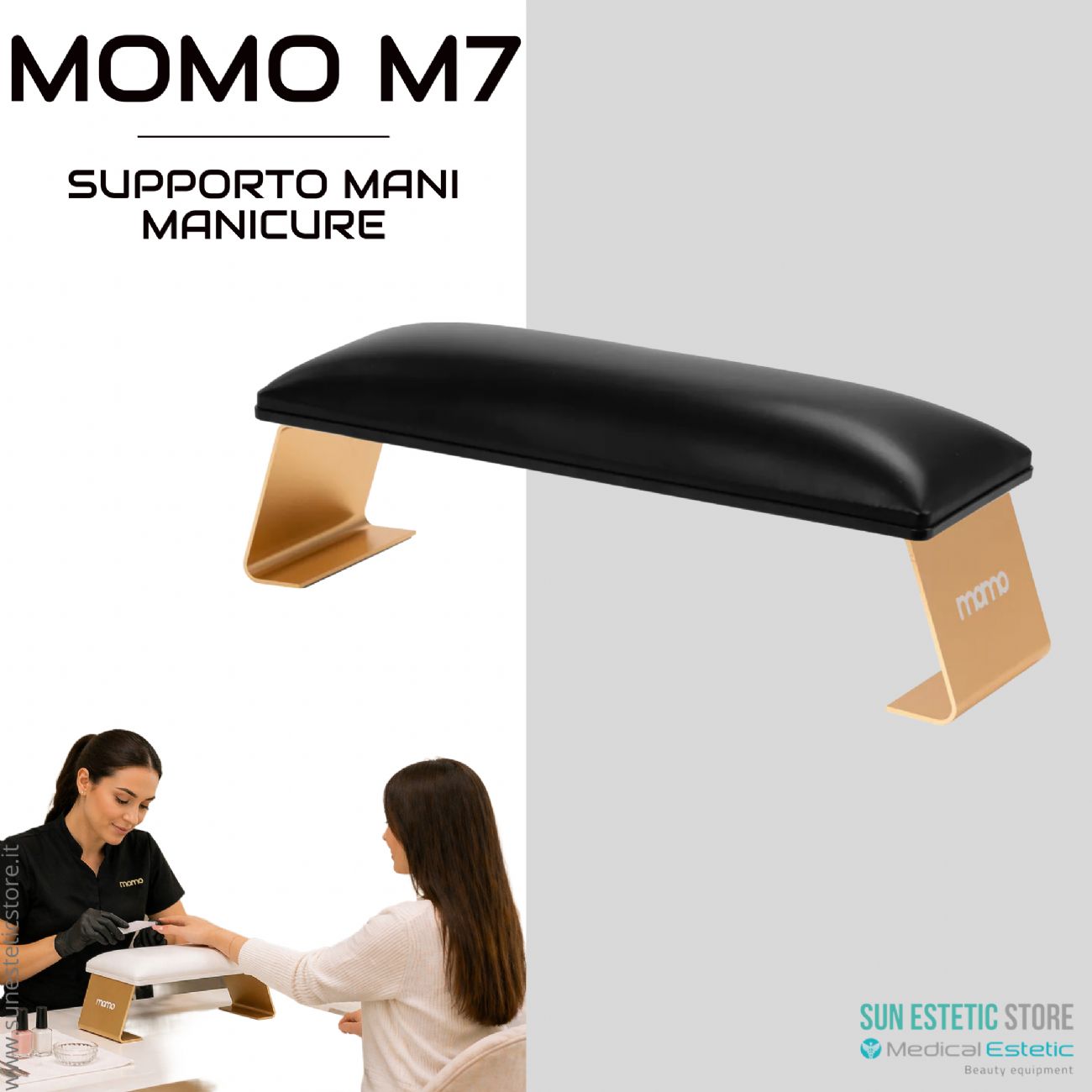 Momo M-7 supporto mani per manicure
