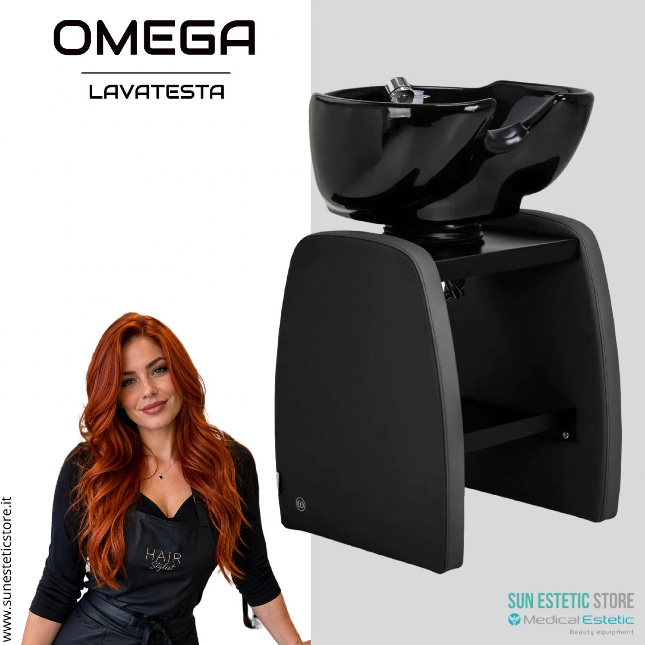 Omega postazione lavatesta indipendente