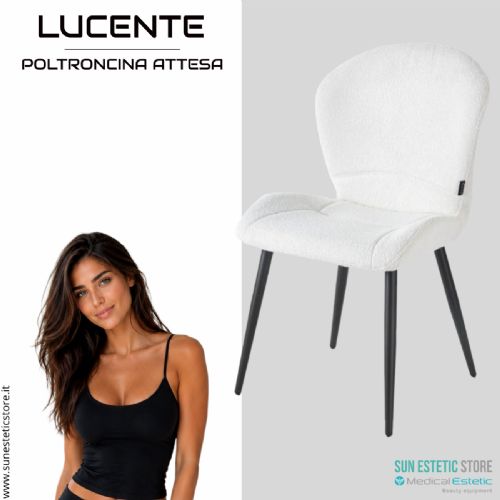 4Rico Lucente sedia poltroncina per reception sala attesa