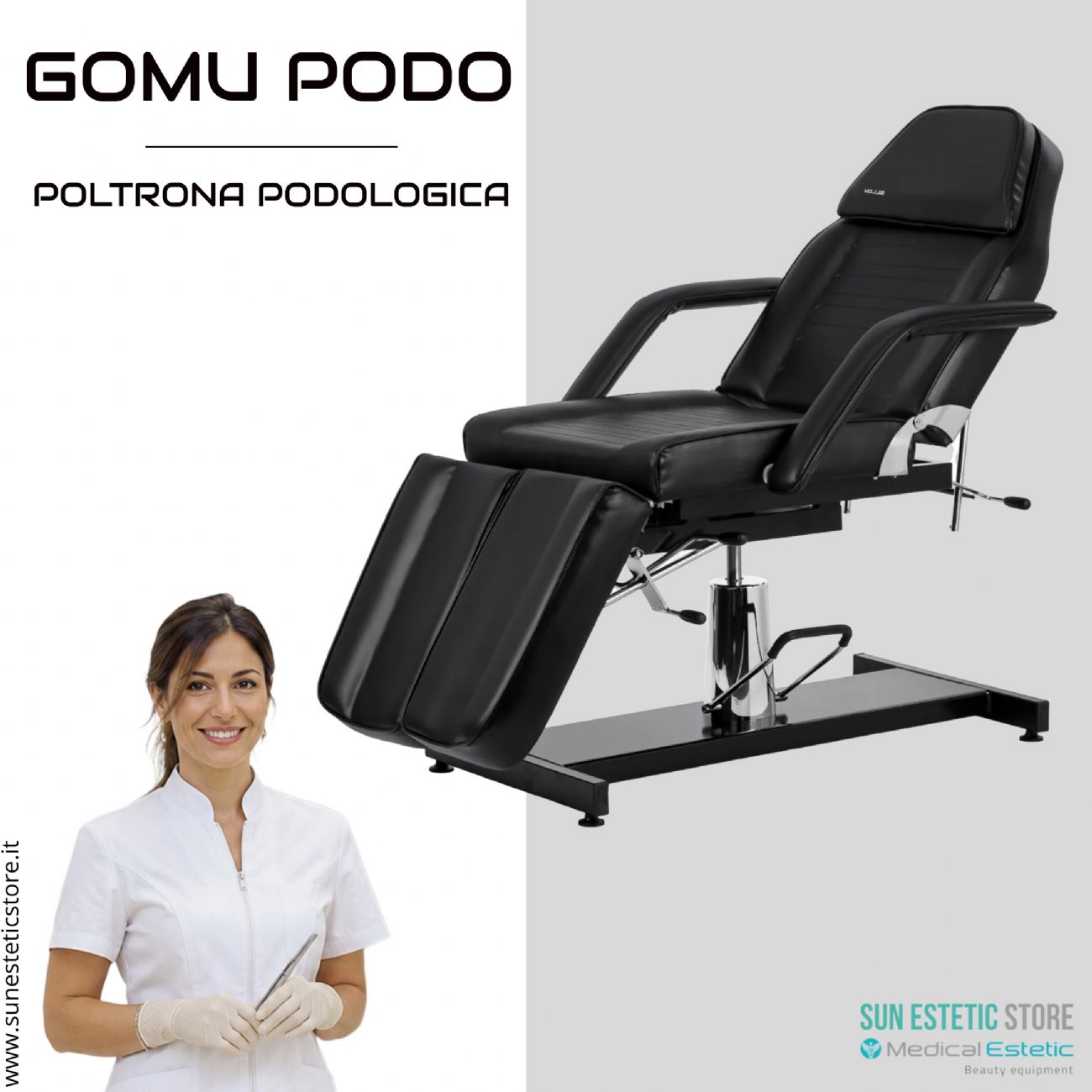 Gomu Podo 210 Poltrona Podologica Idraulica