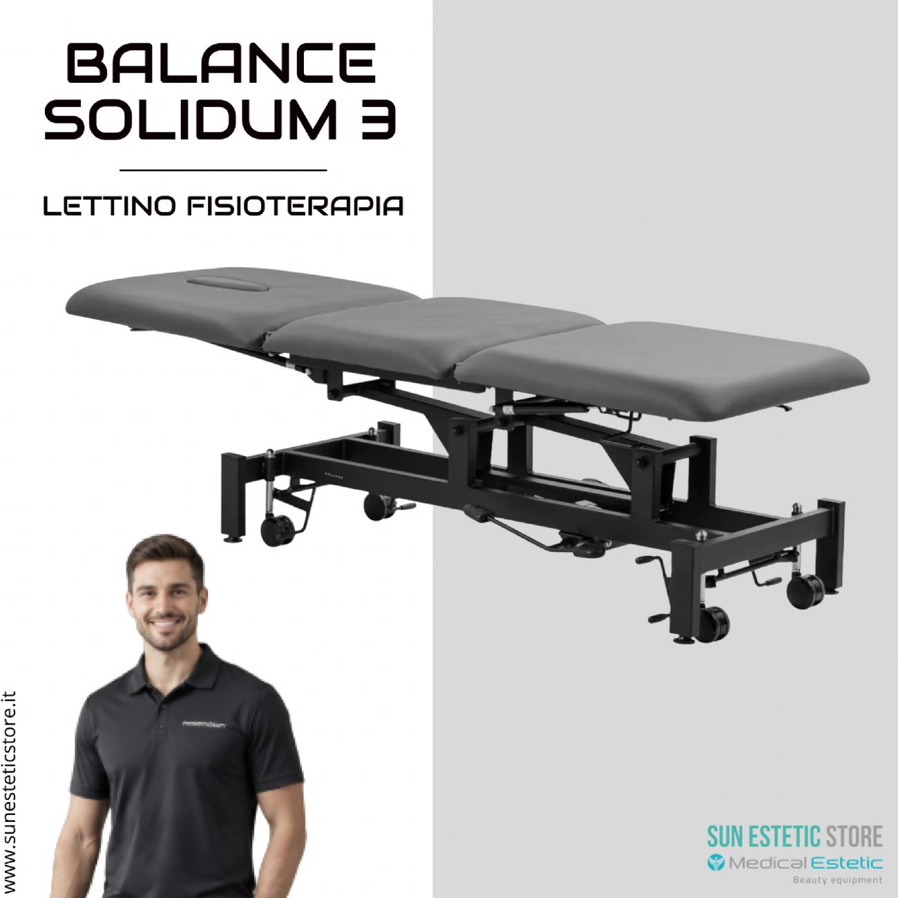 Balance Solidum 3 lettino fisioterapia idraulico