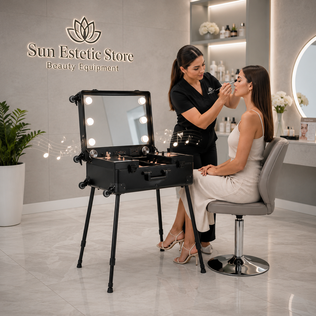 Travel Makeup tavolino trucco portatile
