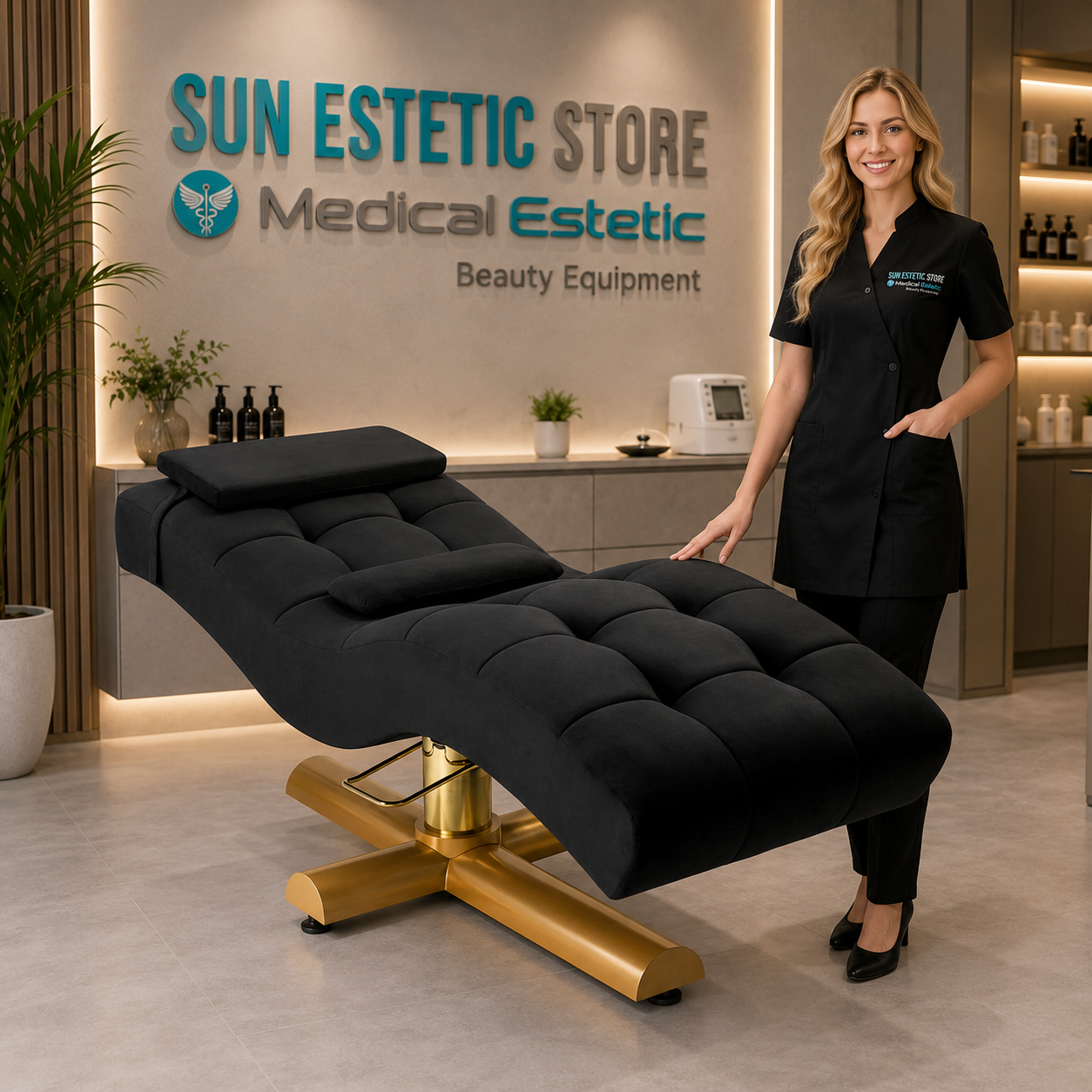 Poltrona CORONA Professionale per Extension Cigli