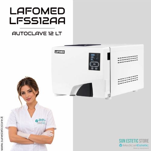 Lafomed Standard Line LFSS12AA – Autoclave 12 Litri Classe B con Stampante e Display LED