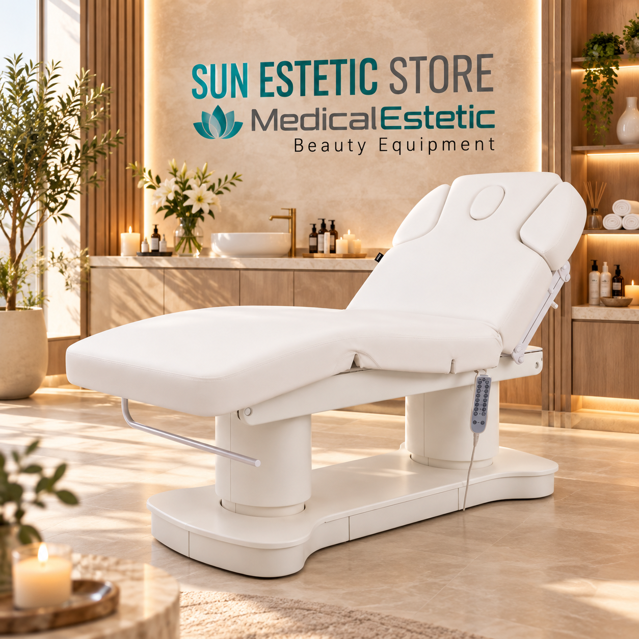 Anidra – Lettino SPA Elettrico 4 Motori con 3 Memorie