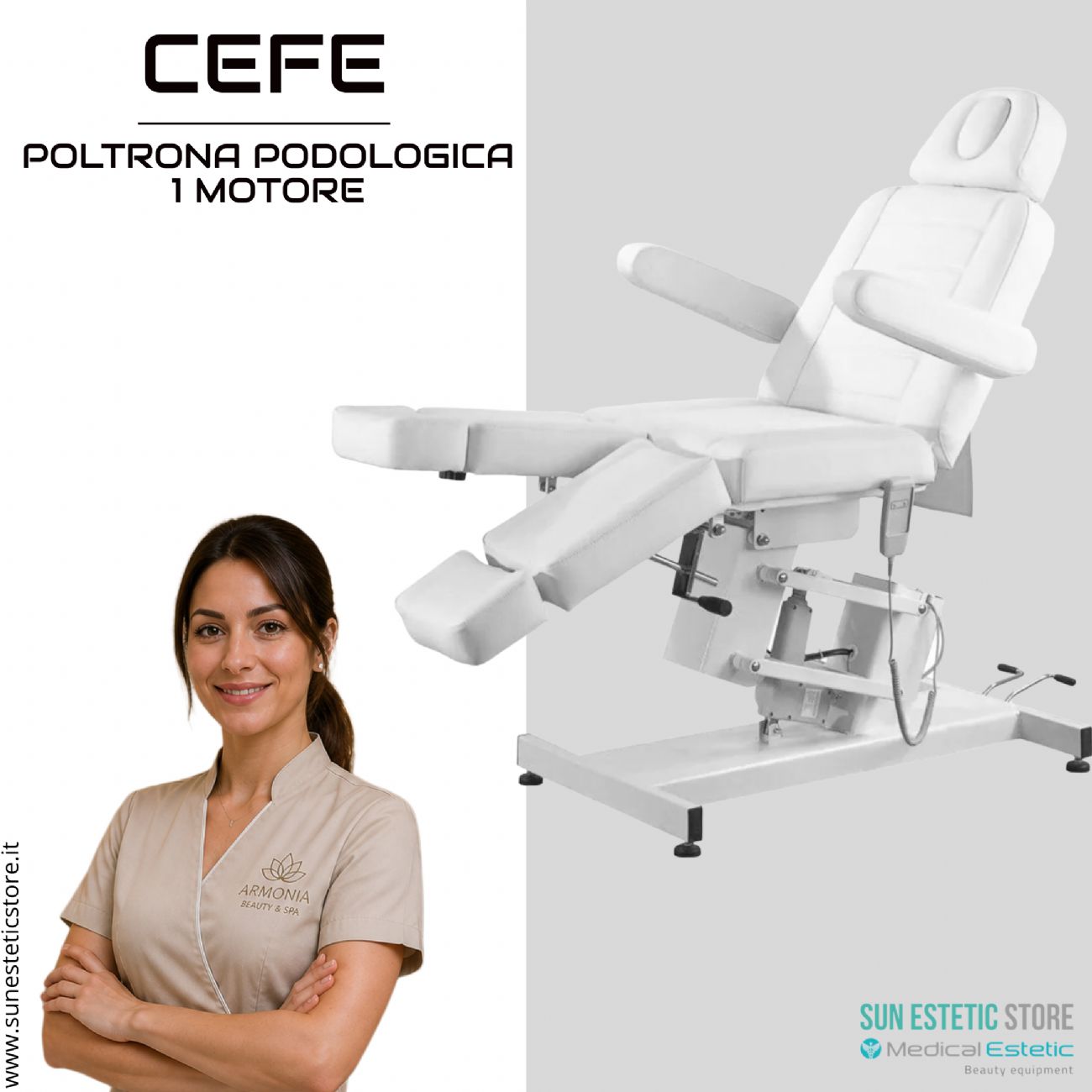 CEFE Poltrona pedicure 1 motore