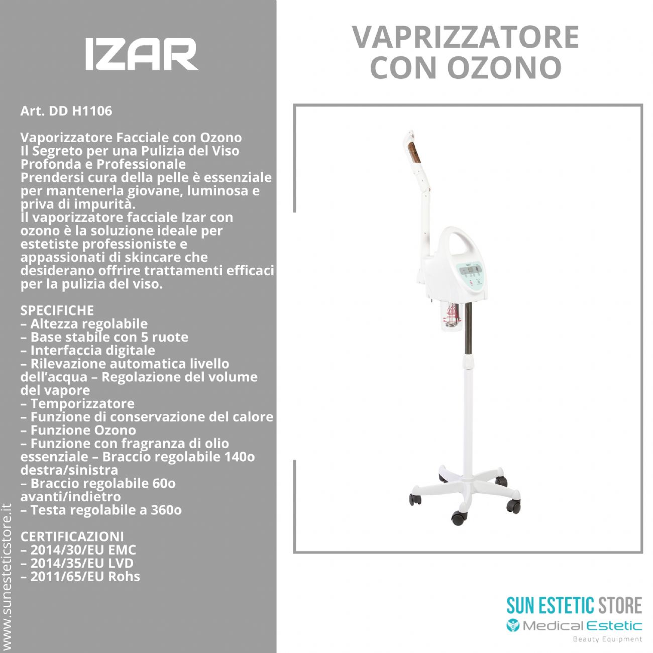 IZAR Vaporizzatore digitale