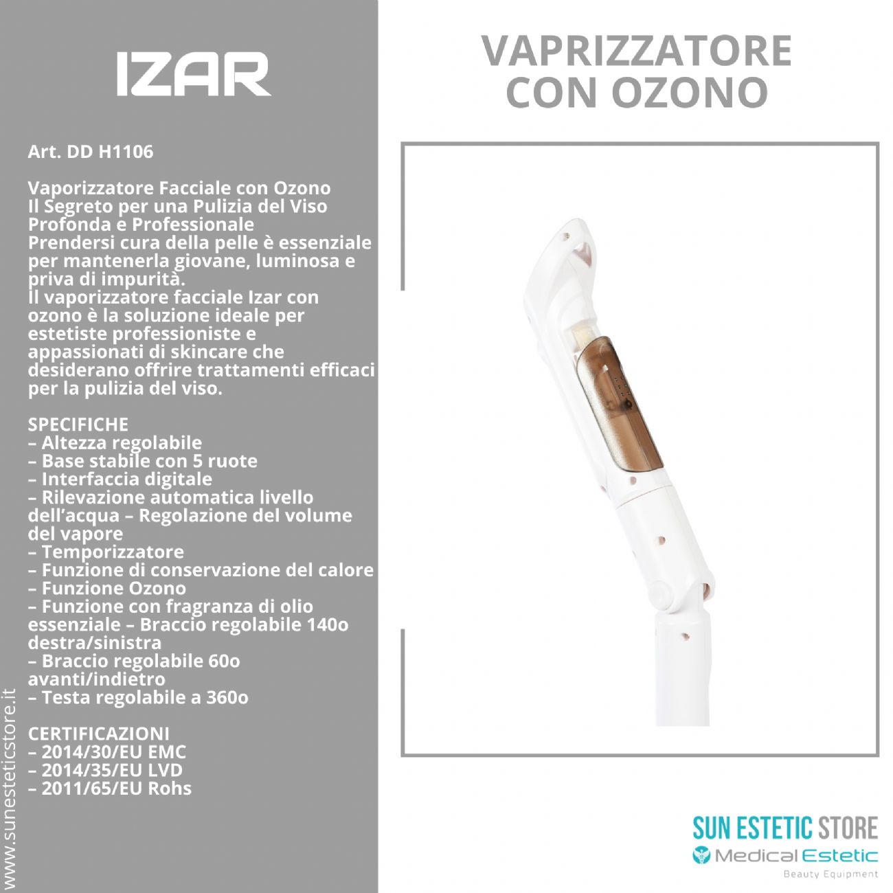 IZAR Vaporizzatore digitale