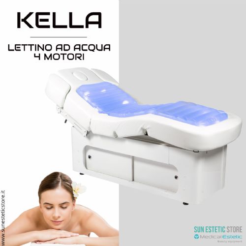 KELLA Lettino SPA ad acqua 4 motori  termoriscaldato con comoterapia