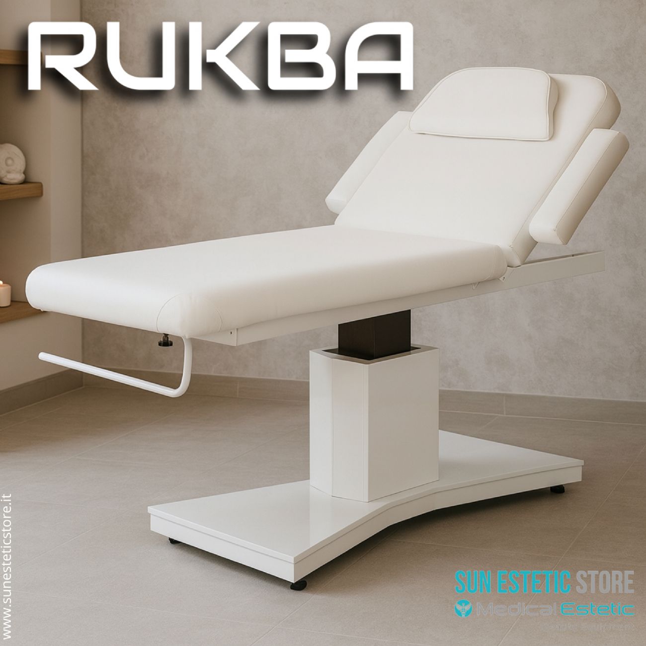 RUKBA Lettino massaggio SPA 1 snodo 1 motore