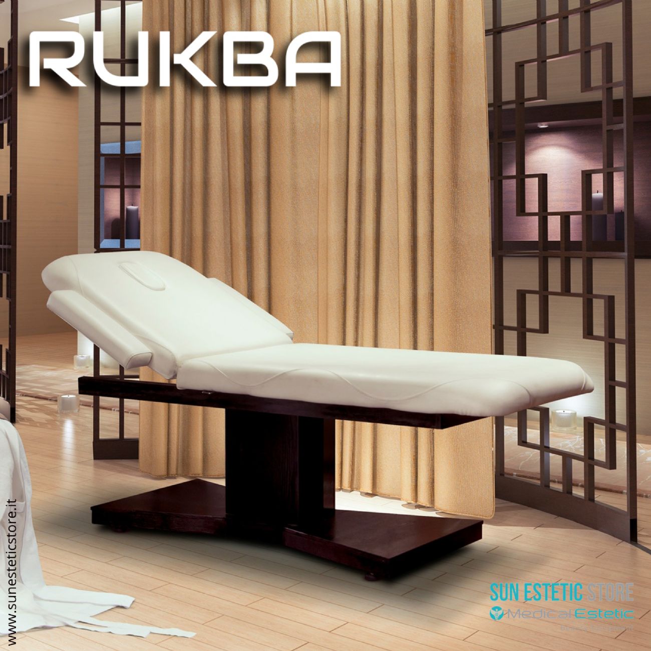 RUKBA Lettino massaggio SPA 1 snodo 1 motore