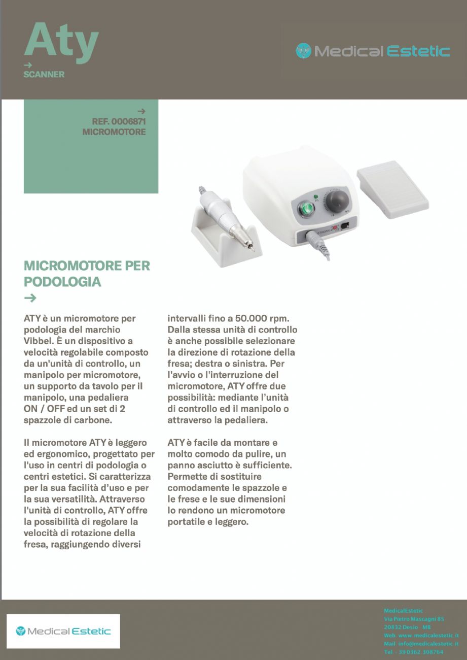 ATY Micromotore fresa