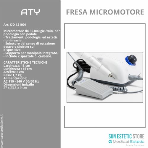 ATY Micromotore fresa