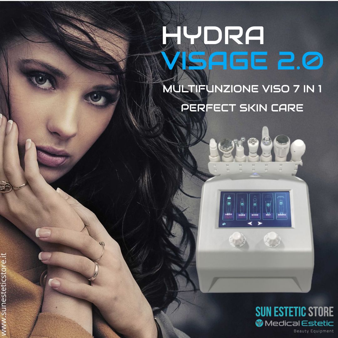 Hydra visage  Apparecchiatura multifunzione 6 in 1